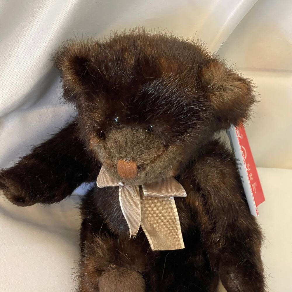 Russ Sienna Faux Fur Make Someone Happy Plush 6" Bear